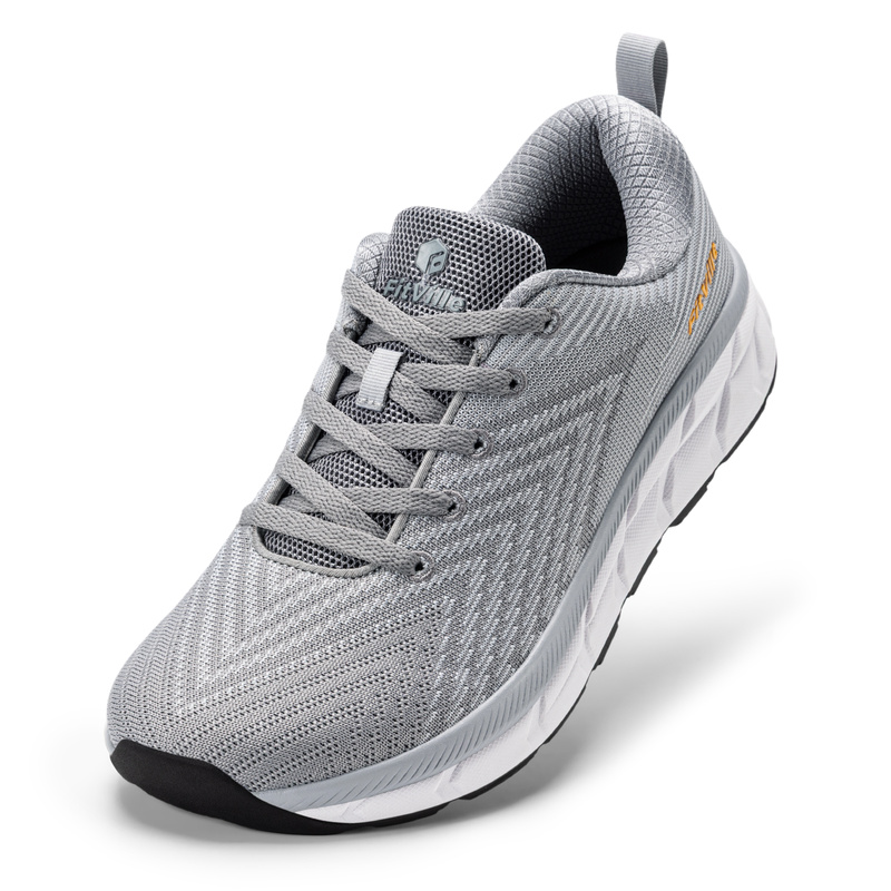 Breathable Mesh Athletic Shoes - Tênis Masculinos FitVille de Corte Largo