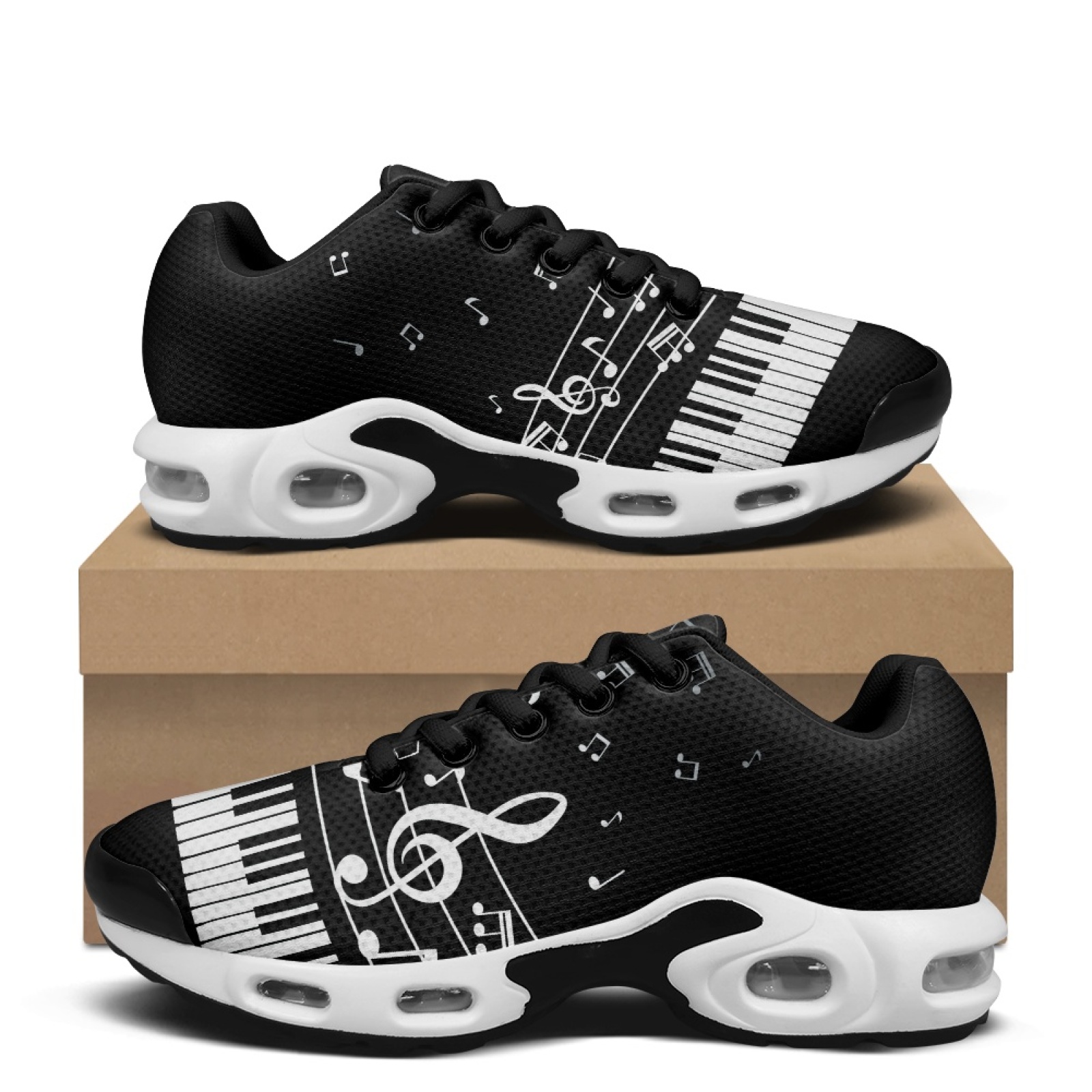 Air Cushion Jogger Shoes Men - Tênis Esportivo Moderno PENSTROLL com Estampa