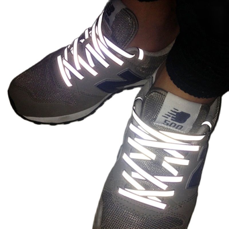Reflective Night Running Shoes - Cadarços de duas faces reflexivos noturnos,
