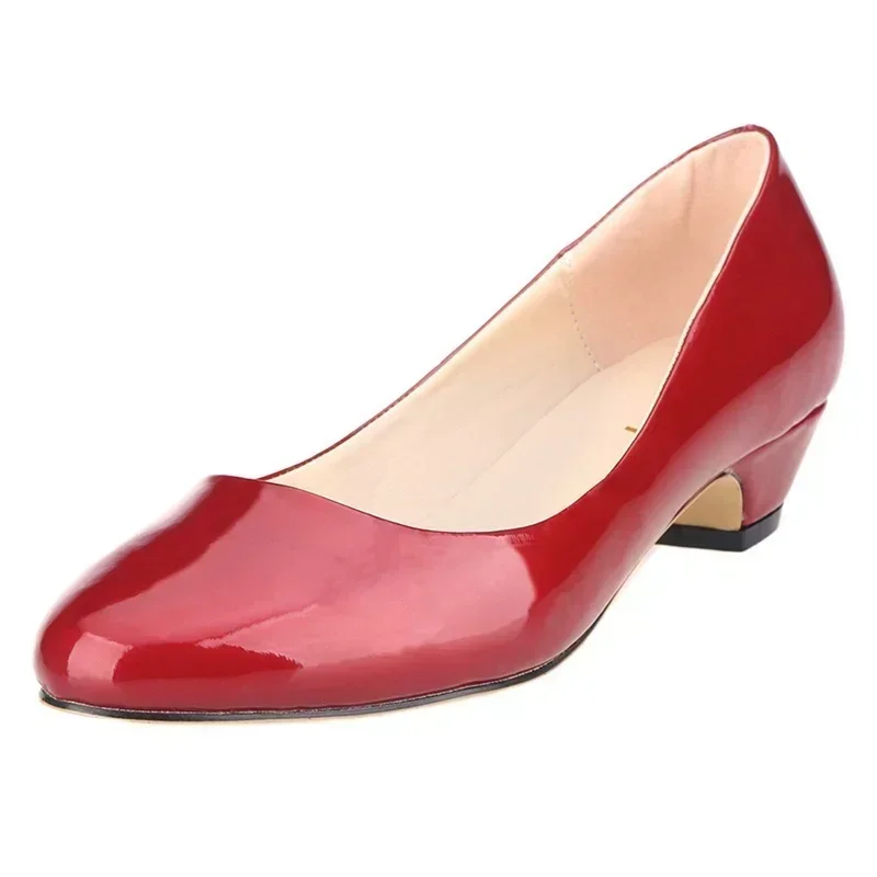 Women'S Shoes - Mulheres bombas de cunha outono casual