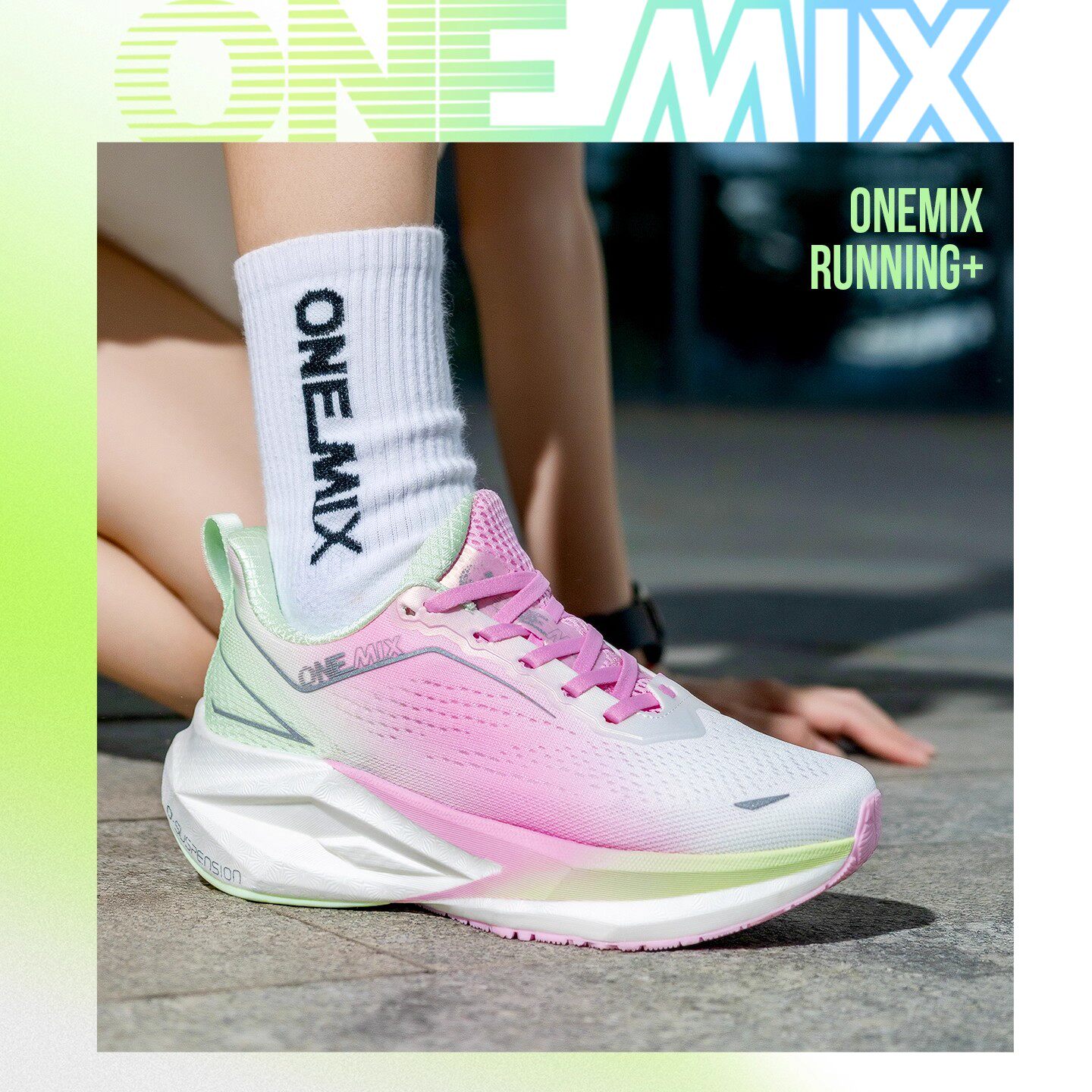 Tênis de corrida ONEMIX para h - Reflective Night Running Shoes avaliação e preço