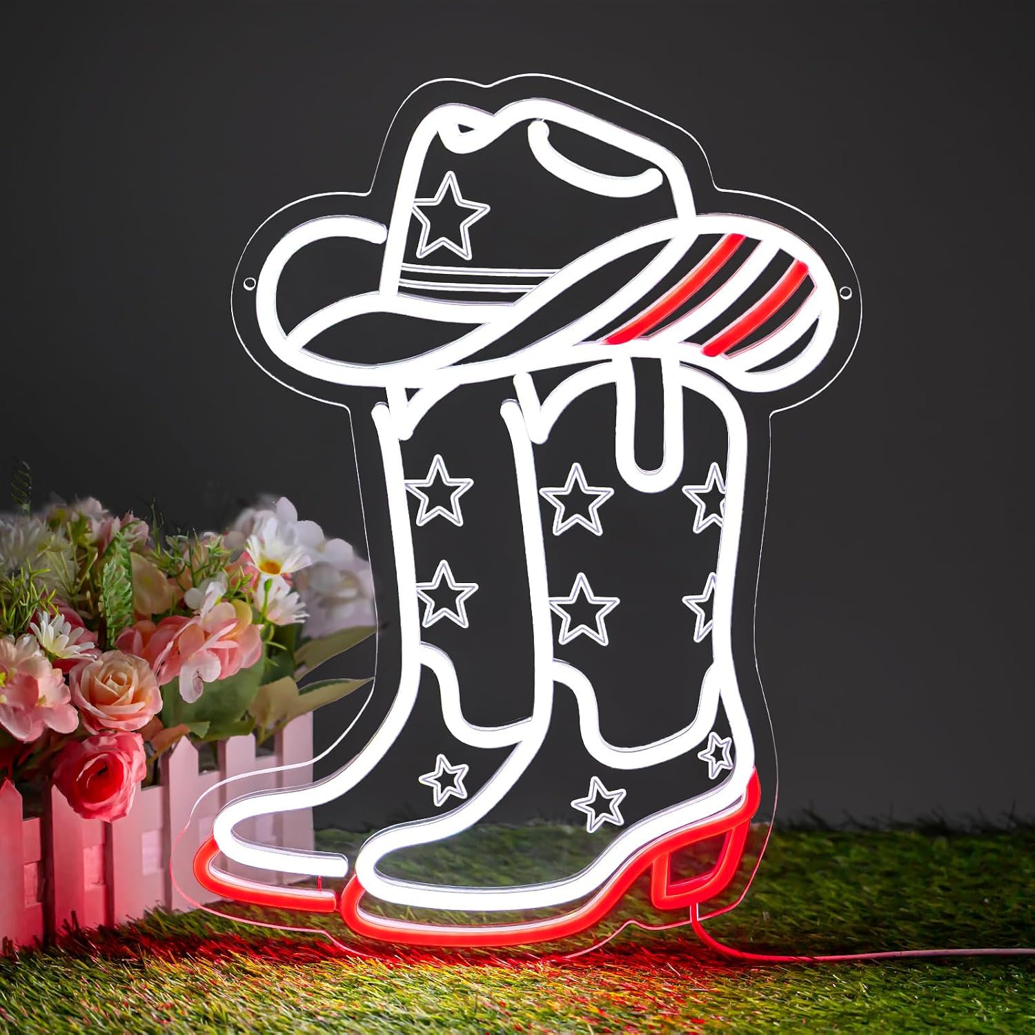 Letreiro de néon LED com tema  - Boots avaliação e preço